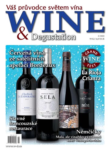 Obálka e-magazínu Wine and Degustation 2/2022
