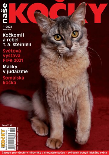 Obálka e-magazínu Naše kočky 1/2022