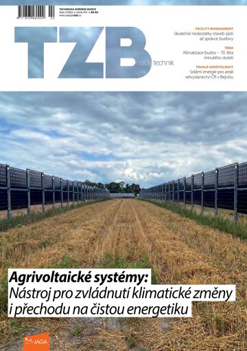 Obálka e-magazínu TZB HAUSTECHNIK 2/2023