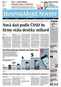 Obálka e-magazínu Hospodářské noviny 186 - 24.9.2013