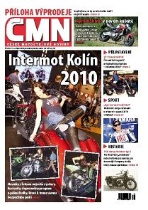 Obálka e-magazínu ČESKÉ MOTOCYKLOVÉ NOVINY 41/2010
