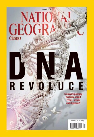 Obálka e-magazínu National Geographic 8/2016