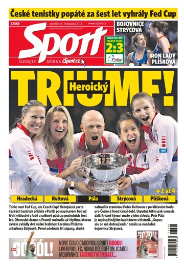 Obálka e-magazínu Sport 14.11.2016