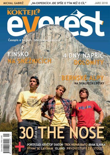 Obálka e-magazínu Everest jaro 2018