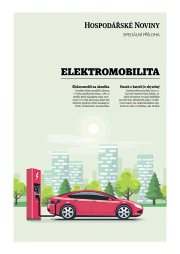 Obálka e-magazínu Hospodářské noviny - příloha 190 - 3.10.2023 Elektromobilita