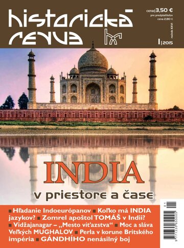Obálka e-magazínu Historická Revue január 2015