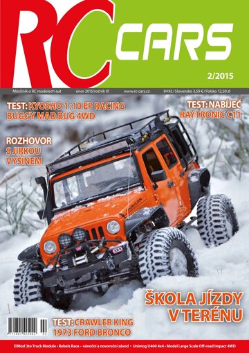 Obálka e-magazínu RC cars 2/2015