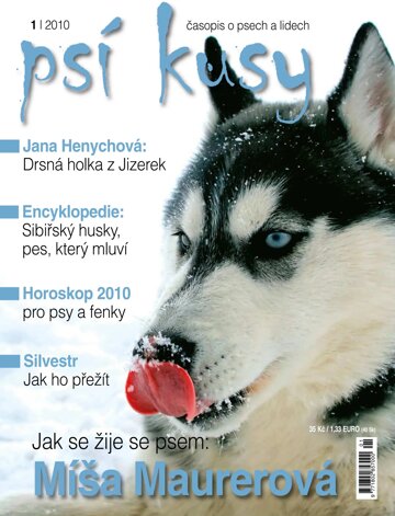 Obálka e-magazínu Psí kusy 1/2010