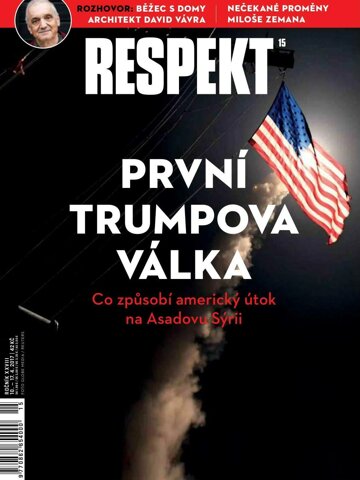Obálka e-magazínu Respekt 15/2017
