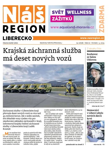 Obálka e-magazínu Náš Region - Liberecko 10/2024