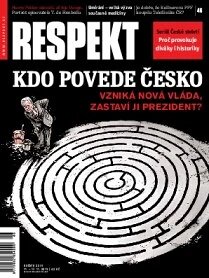 Obálka e-magazínu Respekt 46/2013