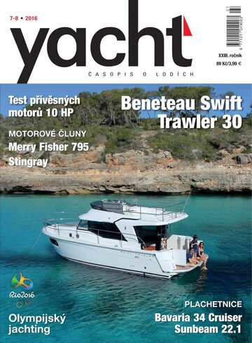Obálka e-magazínu Yacht 7-8/2016