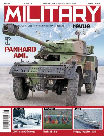 Obálka e-magazínu Military revue