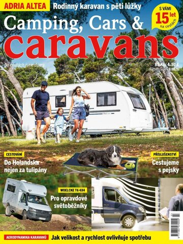 Obálka e-magazínu Camping, Cars & Caravans 3/2020 (květen/červen)