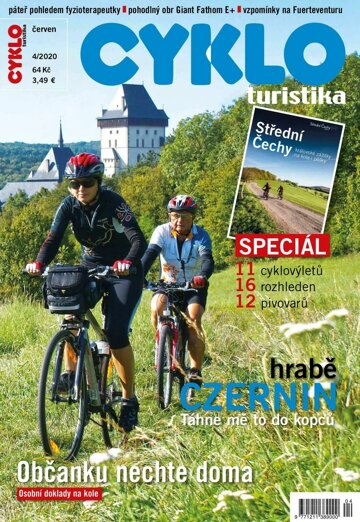 Obálka e-magazínu Cykloturistika 4/2020