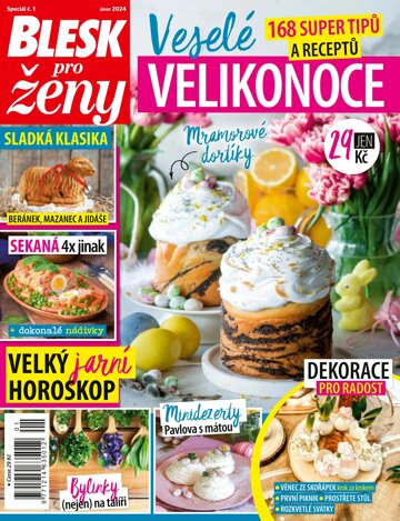 Obálka e-magazínu Blesk pro ženy speciál č.1/2024