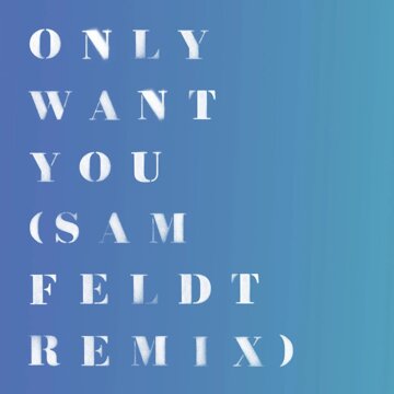 Obálka uvítací melodie Only Want You (Sam Feldt Remix)
