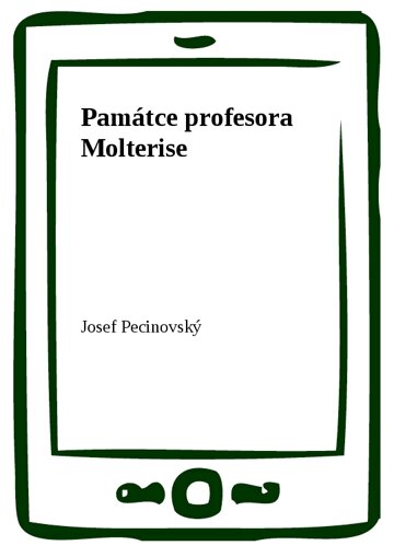Obálka knihy Památce profesora Molterise