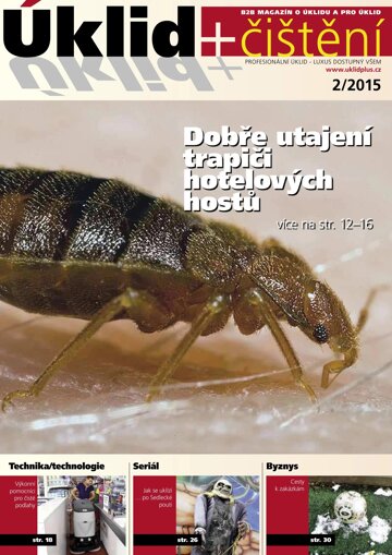 Obálka e-magazínu Úklid plus čištění 2/2015
