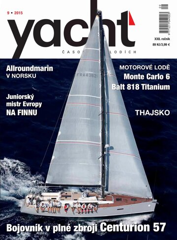 Obálka e-magazínu Yacht 9/2015