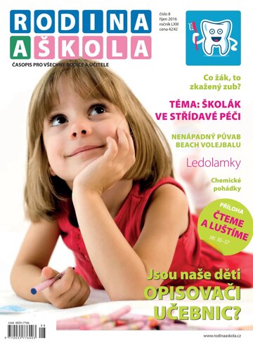 Obálka e-magazínu Rodina a škola 8/2016