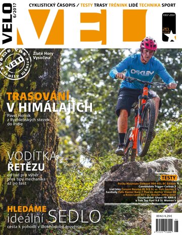 Obálka e-magazínu Velo 6/2017