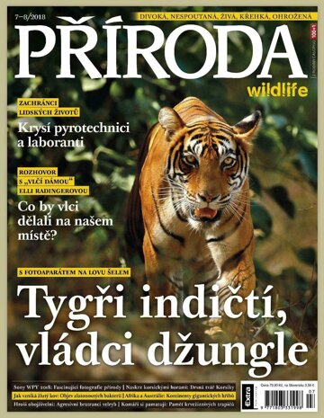 Obálka e-magazínu Příroda 7-8/2018