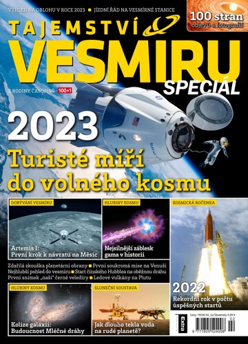 Obálka e-magazínu Tajemství vesmíru SPECIÁL zima 2023