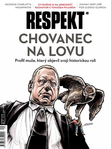 Obálka e-magazínu Respekt 49/2015