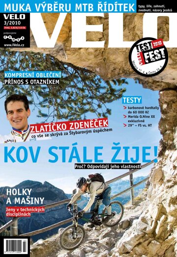 Obálka e-magazínu Velo 3/2010