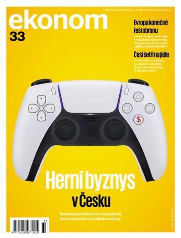 Obálka e-magazínu Ekonom 33 - 11.8.2022