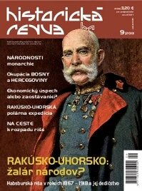 Obálka e-magazínu Historická Revue september 2013