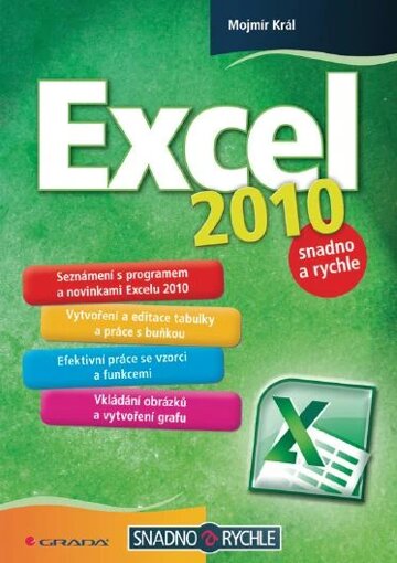 Obálka knihy Excel 2010