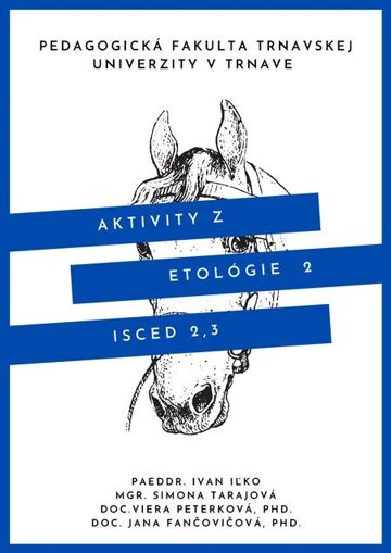 Obálka knihy Aktivity z etológie 2