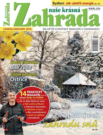 Obálka e-magazínu Naše krásná zahrada 1/2015