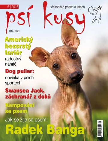 Obálka e-magazínu Psí kusy 6/2016