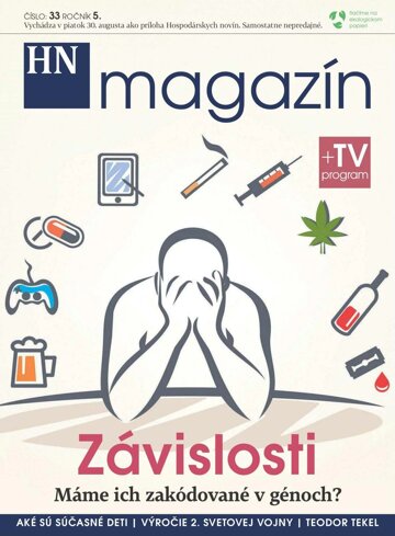Obálka e-magazínu Prílohy HN magazín číslo: 33 ročník 5.