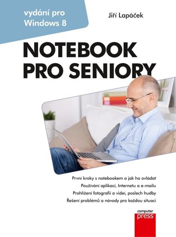 Obálka knihy Notebook pro seniory: Vydání pro Windows 8