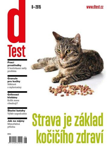 Obálka e-magazínu dTest 8/2015