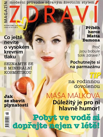 Obálka e-magazínu Zdraví 8/2017