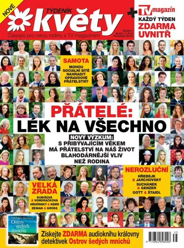 Obálka e-magazínu Týdeník Květy 35/2017