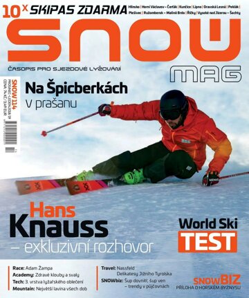 Obálka e-magazínu SNOW 114 - prosinec-leden19/2018