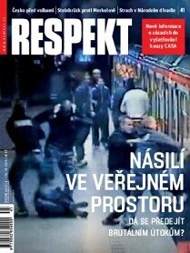 Obálka e-magazínu Respekt 41/2012