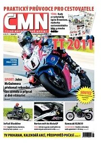 Obálka e-magazínu ČESKÉ MOTOCYKLOVÉ NOVINY 24/2011
