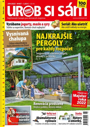 Obálka e-magazínu Urob si sám 6/2022