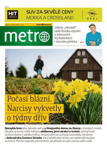 Obálka e-magazínu deník METRO 9.4.2024