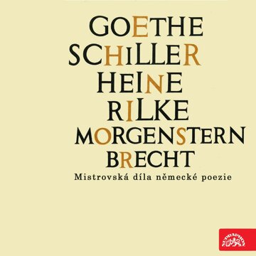 Obálka audioknihy Goethe, Schiller, Heine, Rilke, Morgenstern, Brecht