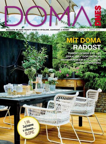 Obálka e-magazínu Doma DNES 5.8.2015