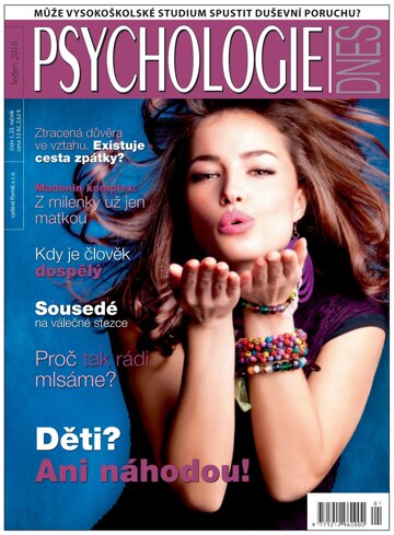 Obálka e-magazínu Psychologie dnes 1/2016