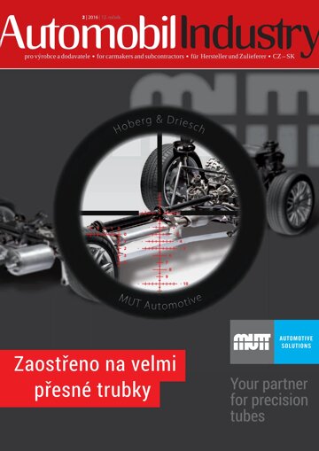 Obálka e-magazínu Automobil Industry 2/2016